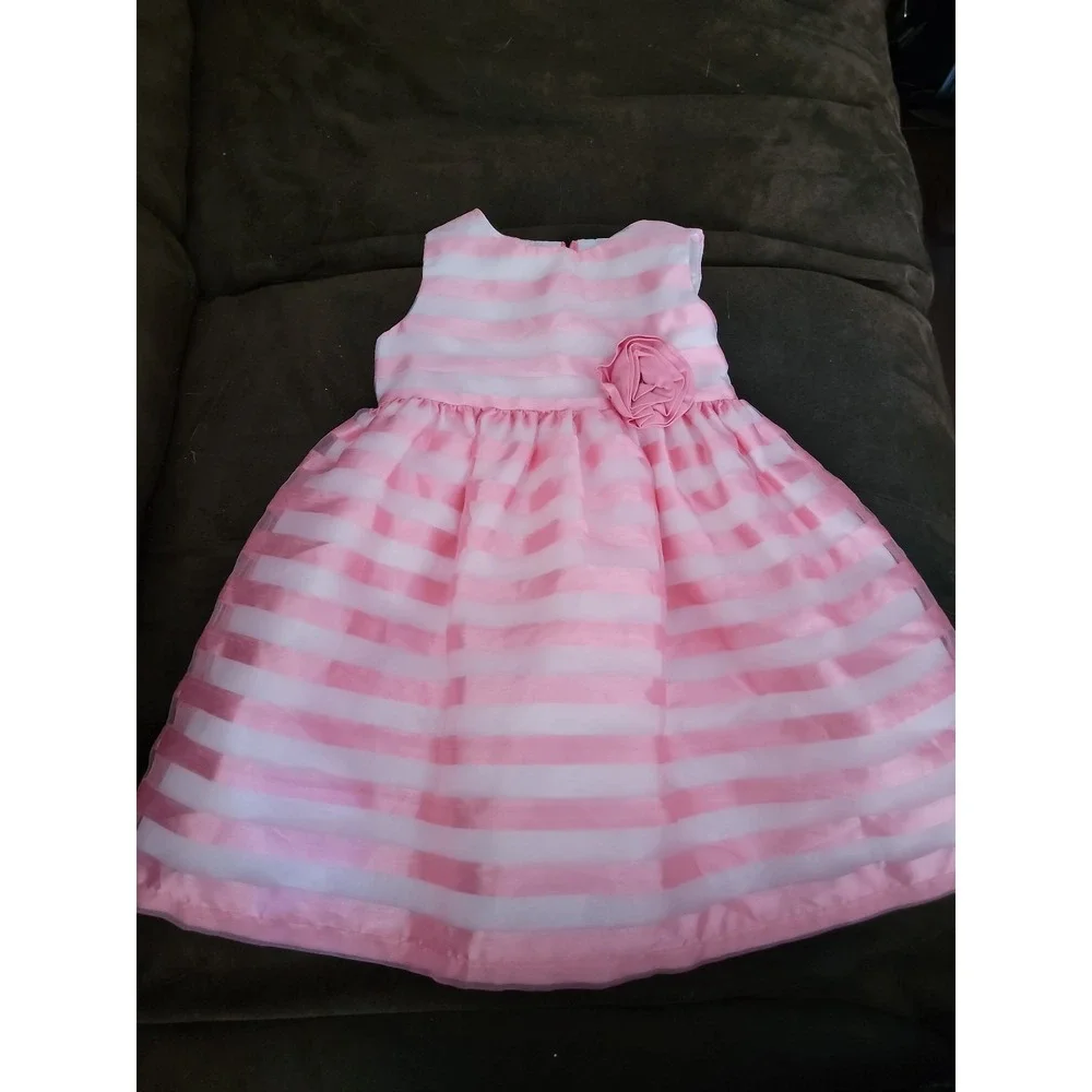 Gymboree‎ spring dressy striped easter dress size 18 24 months